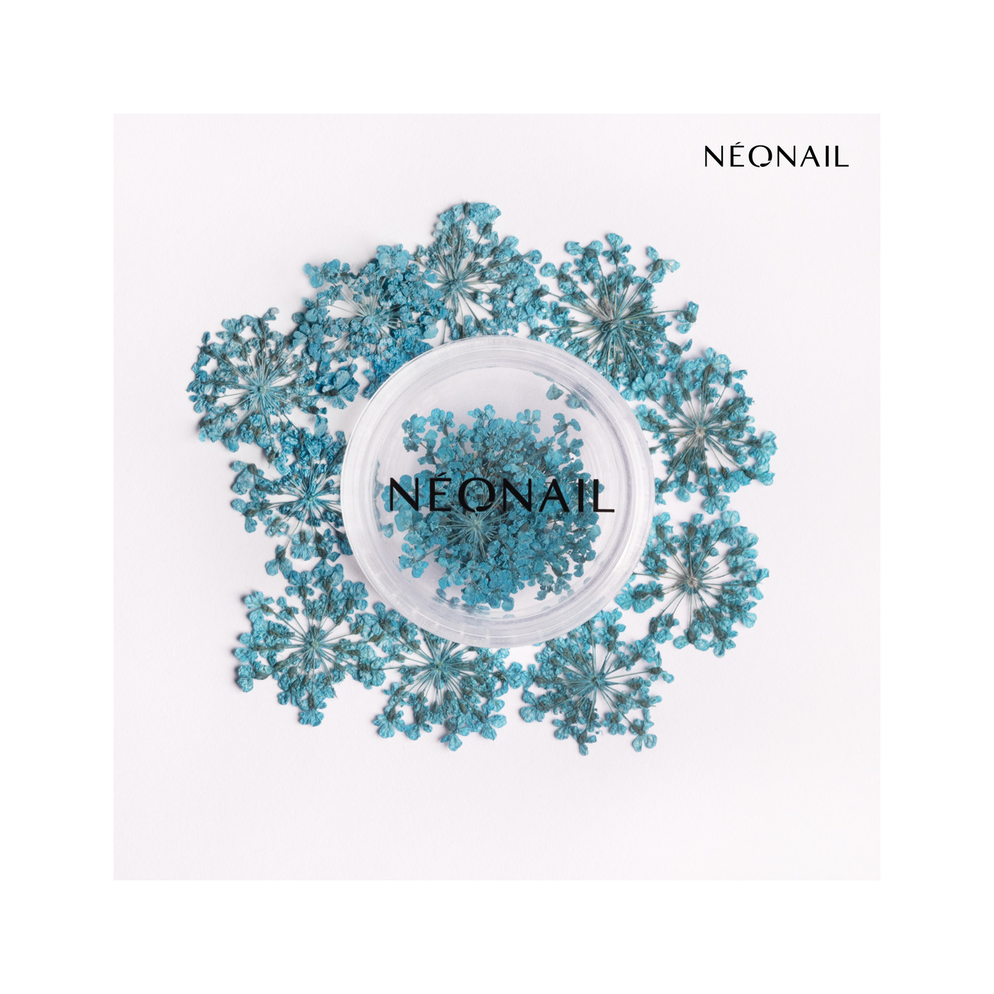 Decorazione Floreale per Unghie 05 Turquoise